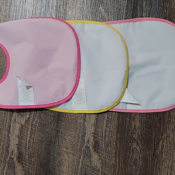Brand NWT two packs six total baby bibs 0-9 months George baby and koala baby - Picture 5 of 7